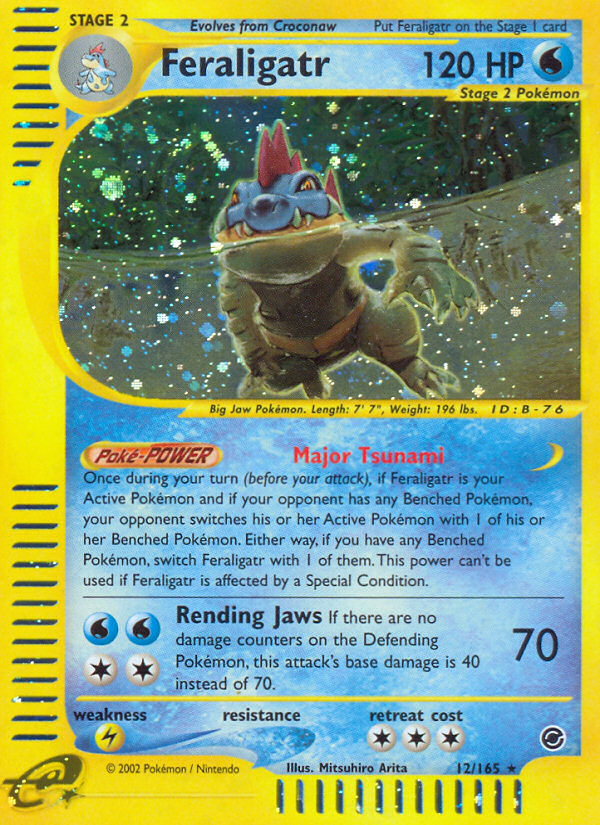 Feraligatr (12/165) [Expedition: Base Set] | Exor Games Truro