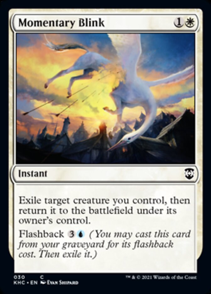 Momentary Blink [Kaldheim Commander] | Exor Games Truro