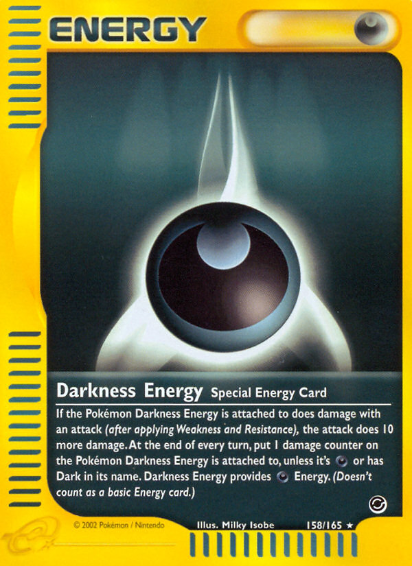Darkness Energy (158/165) [Expedition: Base Set] | Exor Games Truro