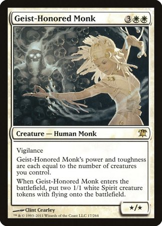 Geist-Honored Monk [Innistrad] | Exor Games Truro