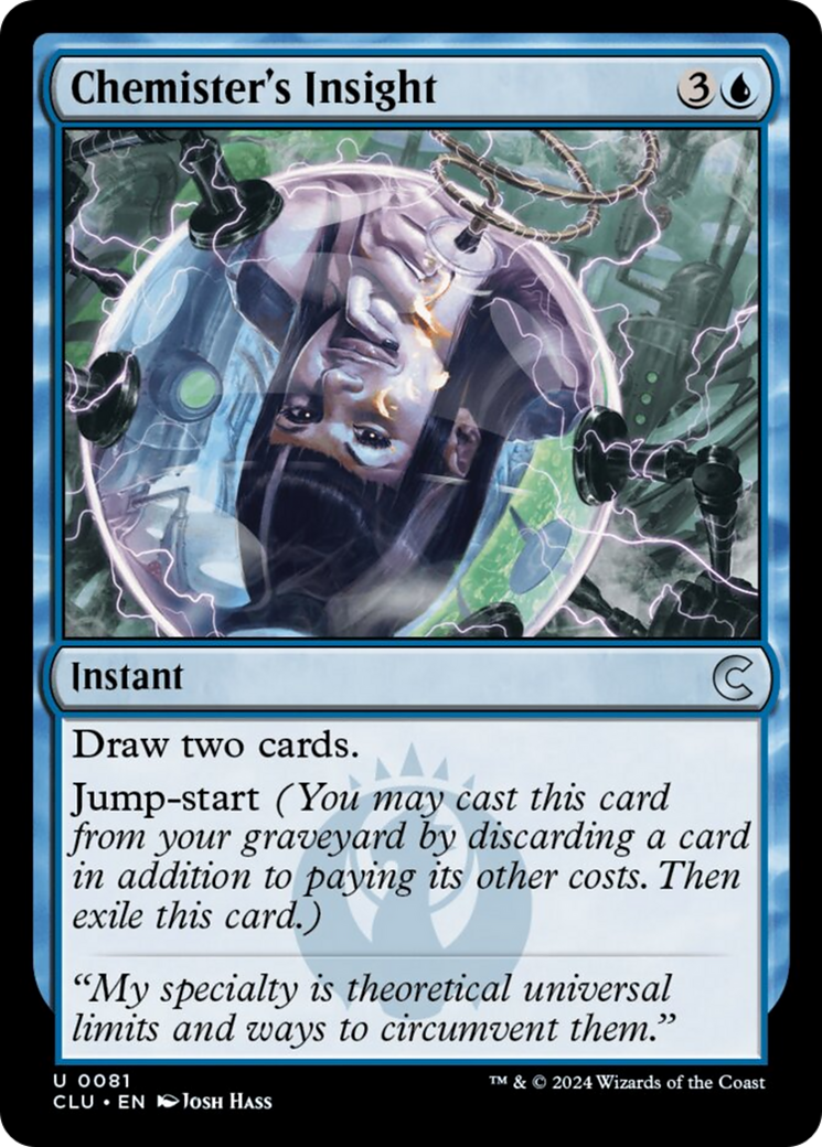 Chemister's Insight [Ravnica: Clue Edition] | Exor Games Truro