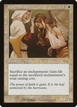 Faith Healer [Urza's Saga] | Exor Games Truro