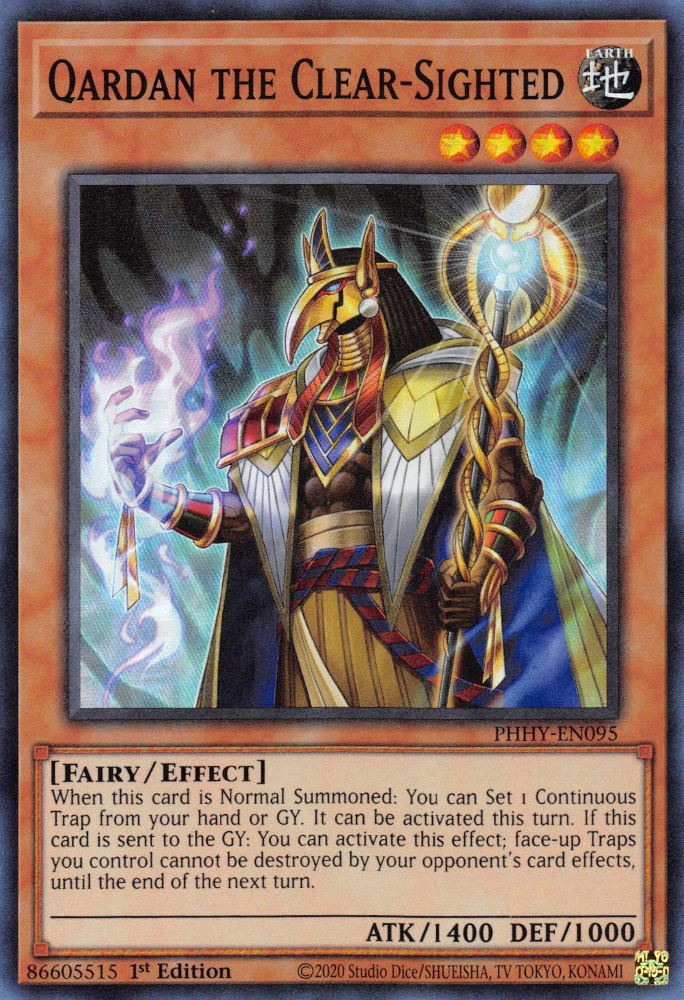 Qardan the Clear-Sighted [PHHY-EN095] Super Rare | Exor Games Truro