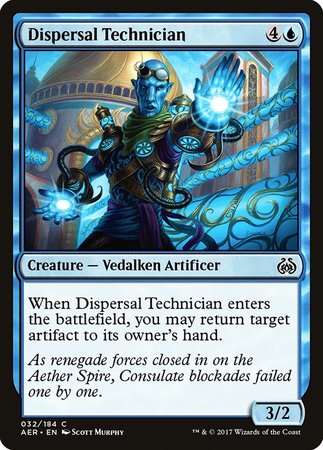 Dispersal Technician [Aether Revolt] | Exor Games Truro