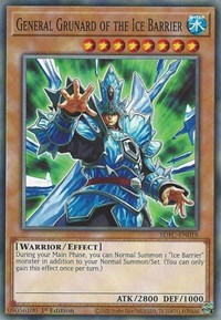 General Grunard of the Ice Barrier [SDFC-EN018] Common | Exor Games Truro