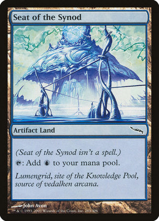 Seat of the Synod [Mirrodin] | Exor Games Truro