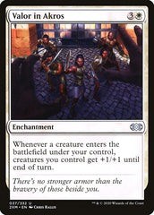 Valor in Akros [Double Masters] | Exor Games Truro