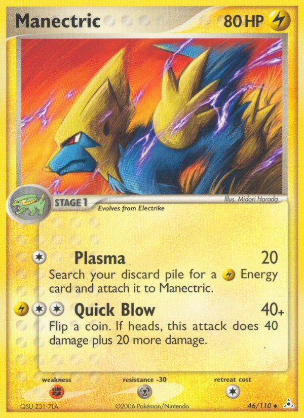 Manectric (46/110) [EX: Holon Phantoms] | Exor Games Truro