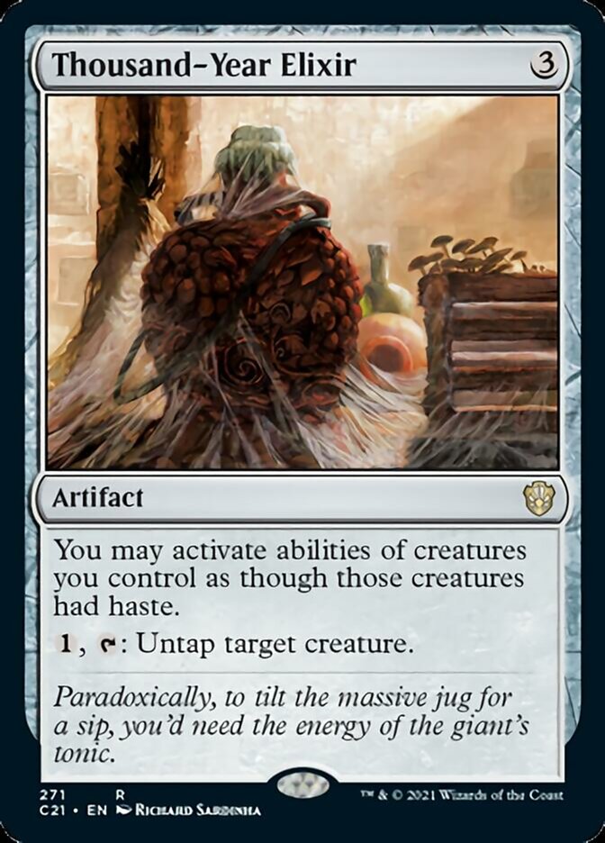 Thousand-Year Elixir [Commander 2021] | Exor Games Truro