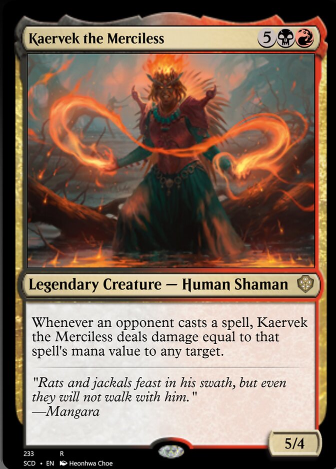 Kaervek the Merciless [Starter Commander Decks] | Exor Games Truro