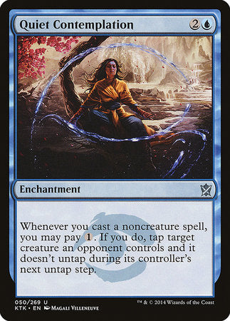 Quiet Contemplation [Khans of Tarkir] | Exor Games Truro