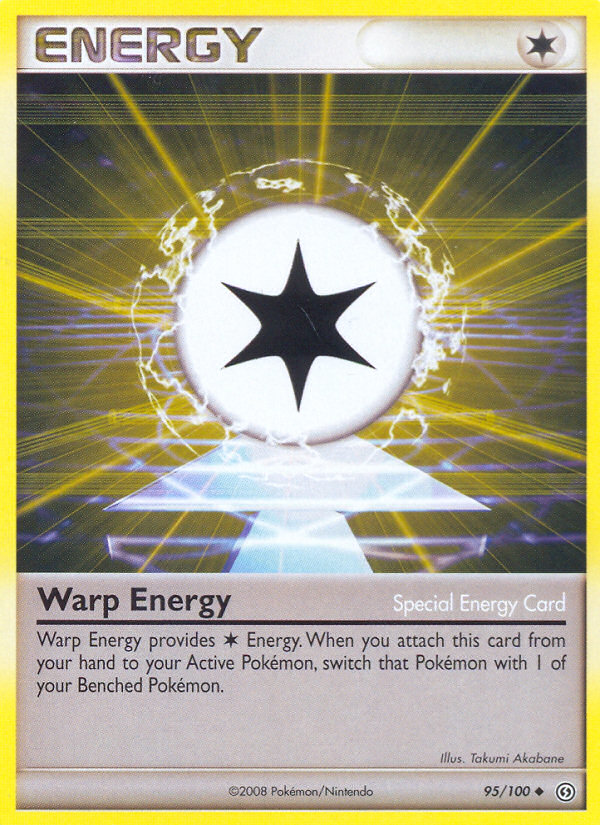 Warp Energy (95/100) [Diamond & Pearl: Stormfront] | Exor Games Truro