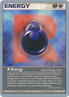 R Energy (95/109) (Dark Tyranitar Deck - Takashi Yoneda) [World Championships 2005] | Exor Games Truro