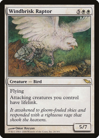 Windbrisk Raptor [Shadowmoor] | Exor Games Truro