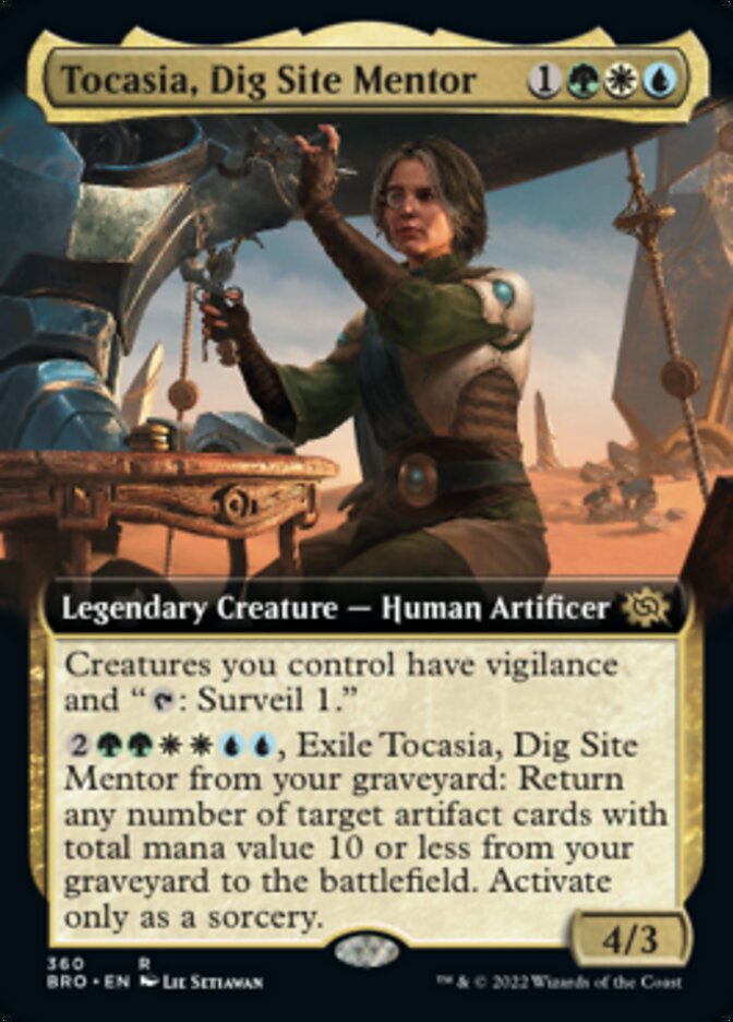 Tocasia, Dig Site Mentor (Extended Art) [The Brothers' War] | Exor Games Truro