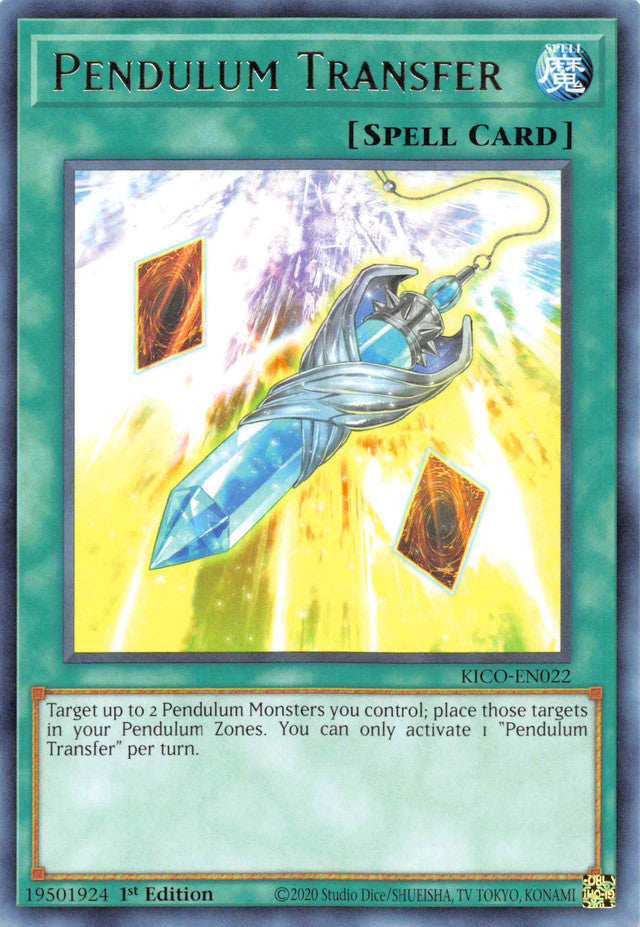 Pendulum Transfer (Rare) [KICO-EN022] Rare | Exor Games Truro