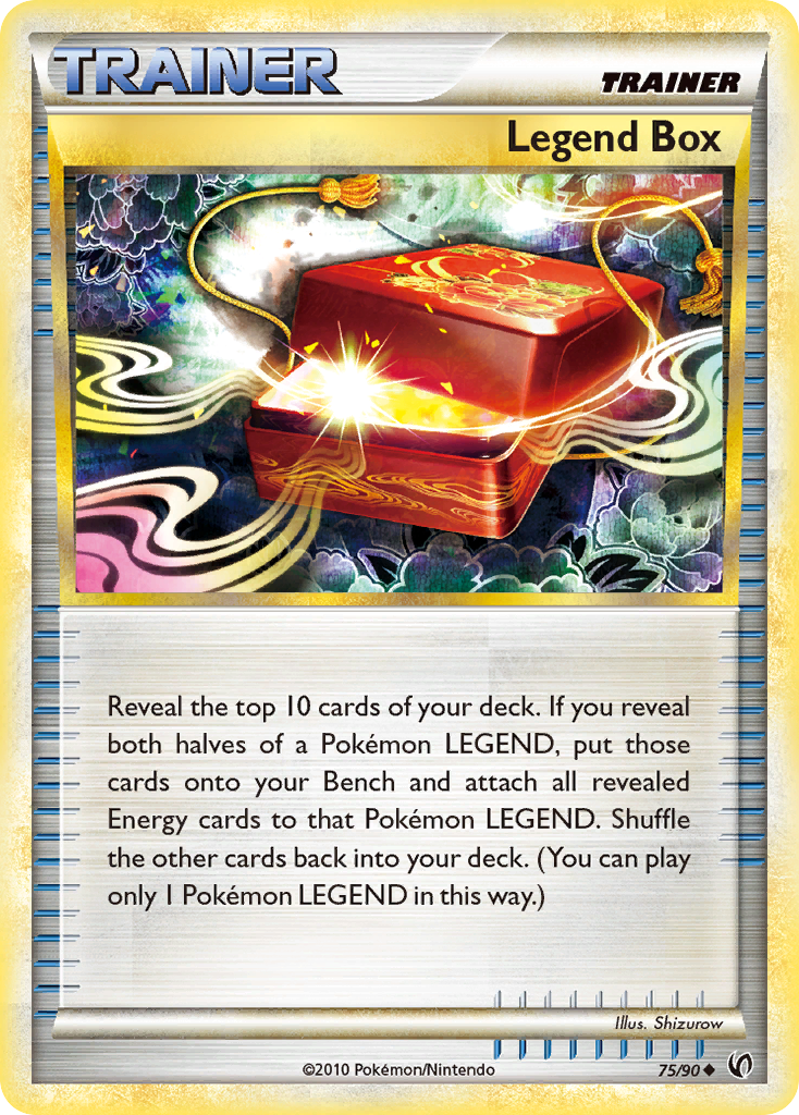 Legend Box (75/90) [HeartGold & SoulSilver: Undaunted] | Exor Games Truro