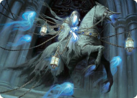 Patrician Geist Art Card [Innistrad: Midnight Hunt Art Series] | Exor Games Truro