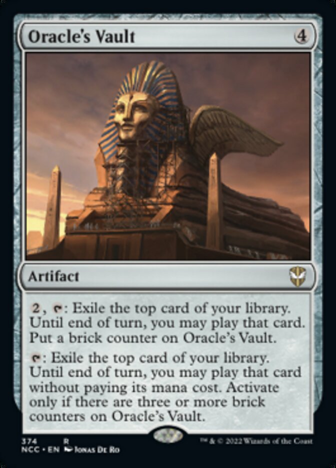 Oracle's Vault [Streets of New Capenna Commander] | Exor Games Truro