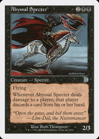 Abyssal Specter [Deckmasters] | Exor Games Truro