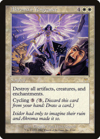 Akroma's Vengeance [Onslaught] | Exor Games Truro