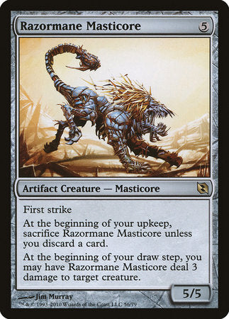 Razormane Masticore [Duel Decks: Elspeth vs. Tezzeret] | Exor Games Truro