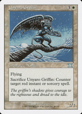 Unyaro Griffin [Classic Sixth Edition] | Exor Games Truro