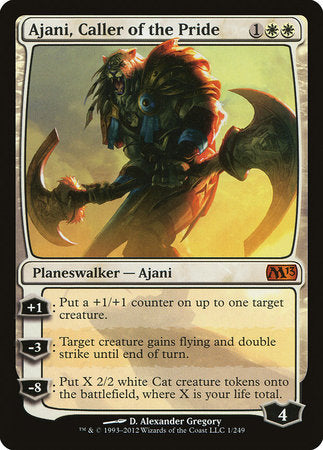 Ajani, Caller of the Pride [Magic 2013] | Exor Games Truro