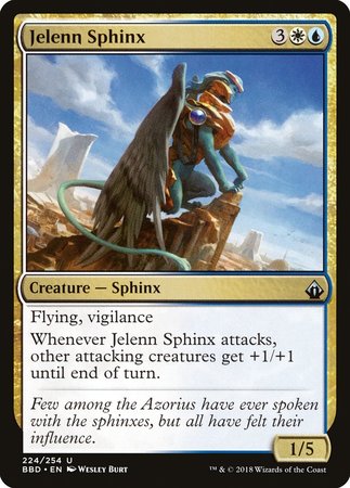 Jelenn Sphinx [Battlebond] | Exor Games Truro