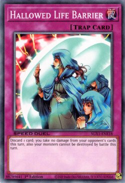 Hallowed Life Barrier [SGX1-ENE18] Common | Exor Games Truro