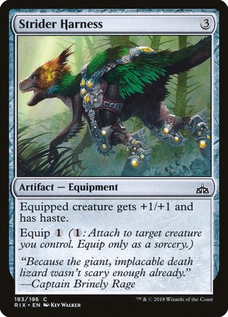 Strider Harness [Rivals of Ixalan] | Exor Games Truro