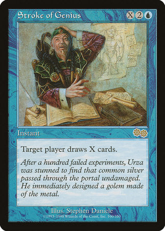 Stroke of Genius [Urza's Saga] | Exor Games Truro