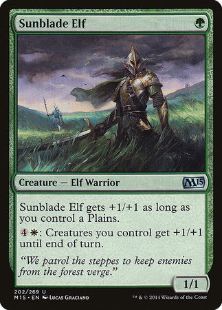 Sunblade Elf [Magic 2015] | Exor Games Truro