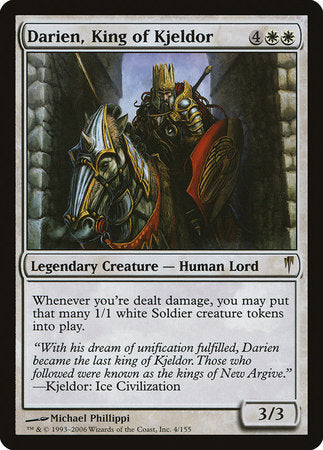 Darien, King of Kjeldor [Coldsnap] | Exor Games Truro