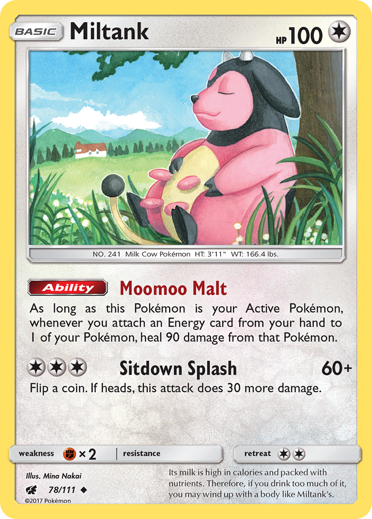 Miltank (78/111) [Sun & Moon: Crimson Invasion] | Exor Games Truro