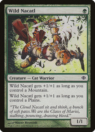 Wild Nacatl [Shards of Alara] | Exor Games Truro