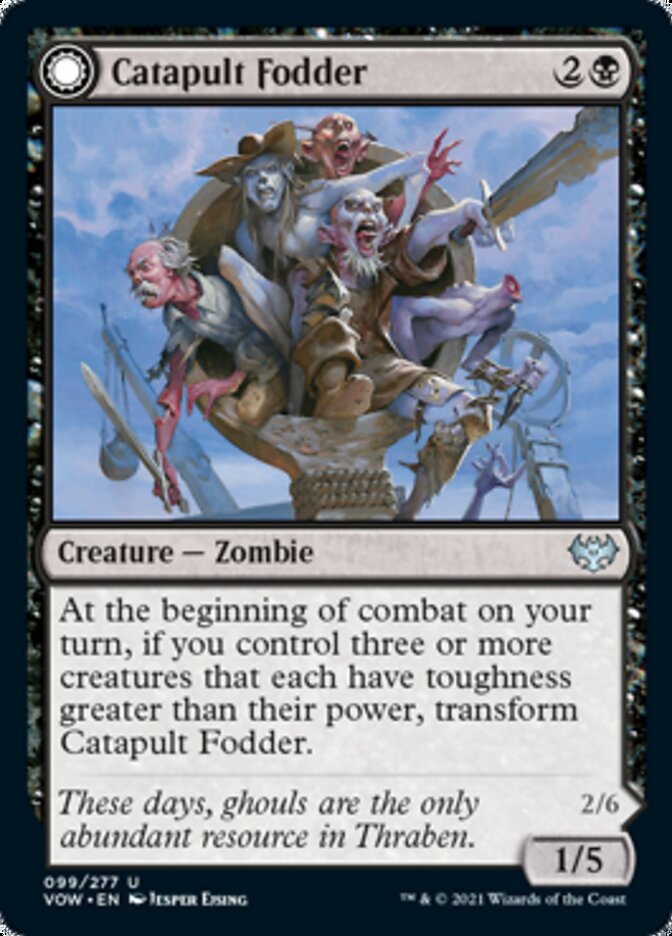 Catapult Fodder // Catapult Captain [Innistrad: Crimson Vow] | Exor Games Truro