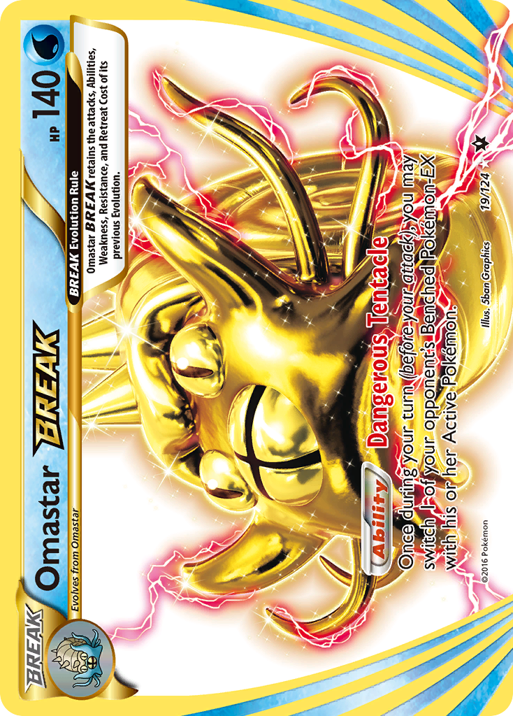 Omastar BREAK (19/124) [XY: Fates Collide] | Exor Games Truro