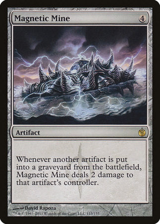 Magnetic Mine [Mirrodin Besieged] | Exor Games Truro