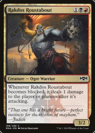 Rakdos Roustabout [Ravnica Allegiance] | Exor Games Truro