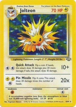 Jolteon (4/64) [Jungle Unlimited] | Exor Games Truro