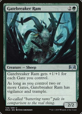 Gatebreaker Ram [Ravnica Allegiance] | Exor Games Truro