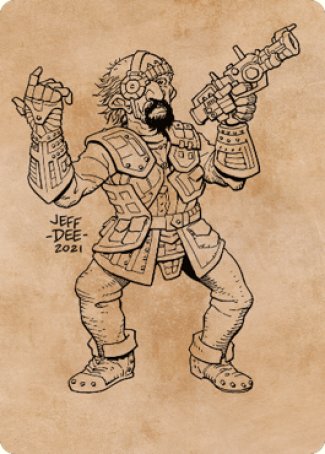 Jan Jansen, Chaos Crafter Art Card [Commander Legends: Battle for Baldur's Gate Art Series] | Exor Games Truro