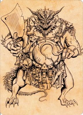 Thrakkus the Butcher Art Card [Commander Legends: Battle for Baldur's Gate Art Series] | Exor Games Truro
