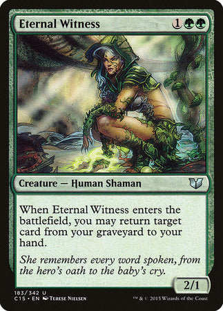 Eternal Witness [Commander 2015] | Exor Games Truro