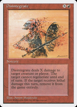 Disintegrate [Fourth Edition] | Exor Games Truro