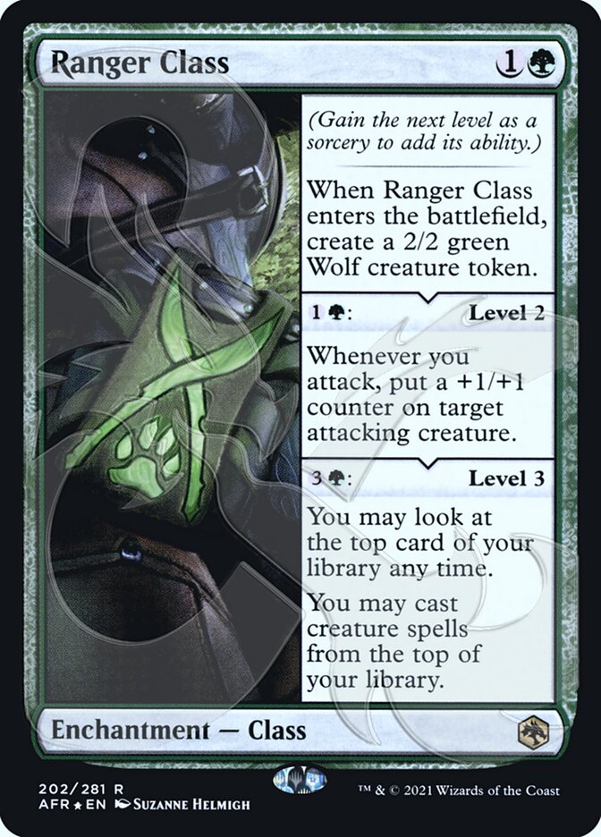 Ranger Class (Ampersand Promo) [Dungeons & Dragons: Adventures in the Forgotten Realms Promos] | Exor Games Truro