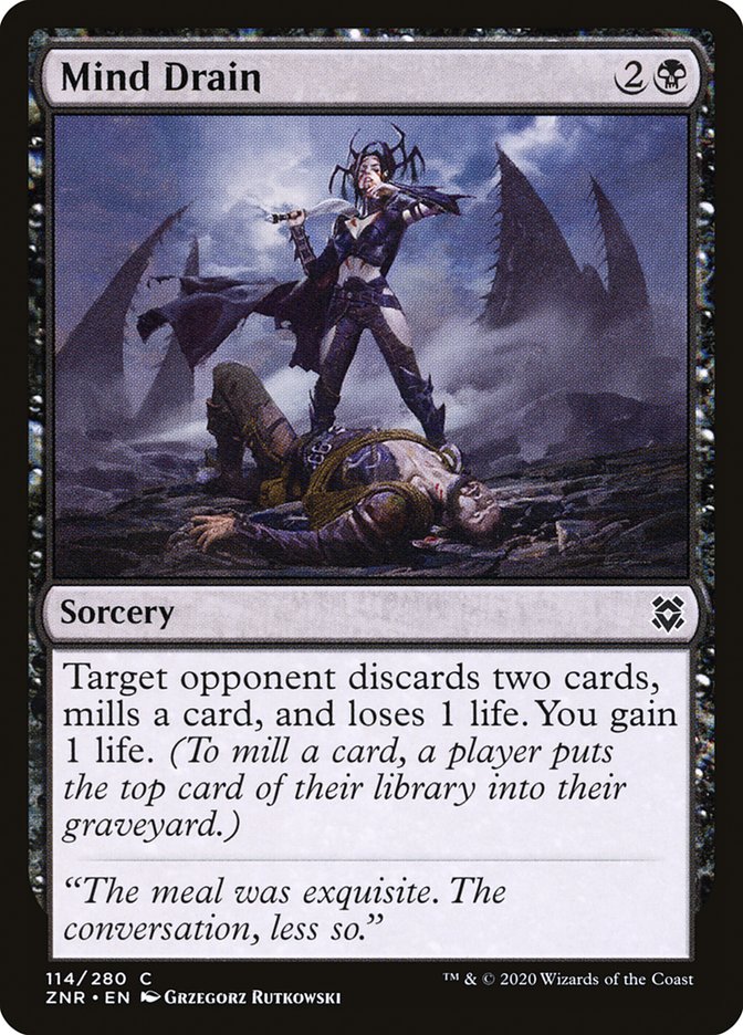 Mind Drain [Zendikar Rising] | Exor Games Truro