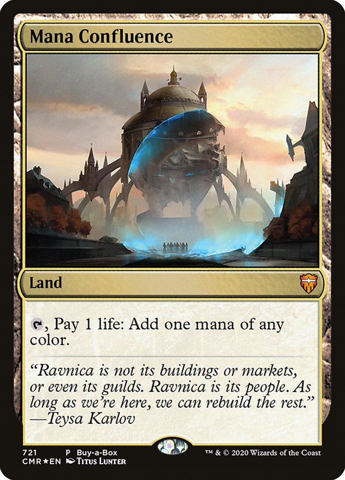 Mana Confluence (Buy-A-Box) [Commander Legends Promos] | Exor Games Truro