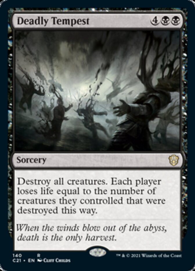 Deadly Tempest [Commander 2021] | Exor Games Truro